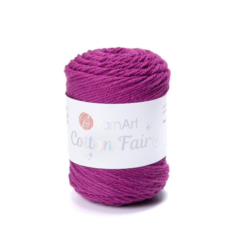 YARNART COTTON FAIR 4/4 - ÖRGÜ İPİ MOR - 5542