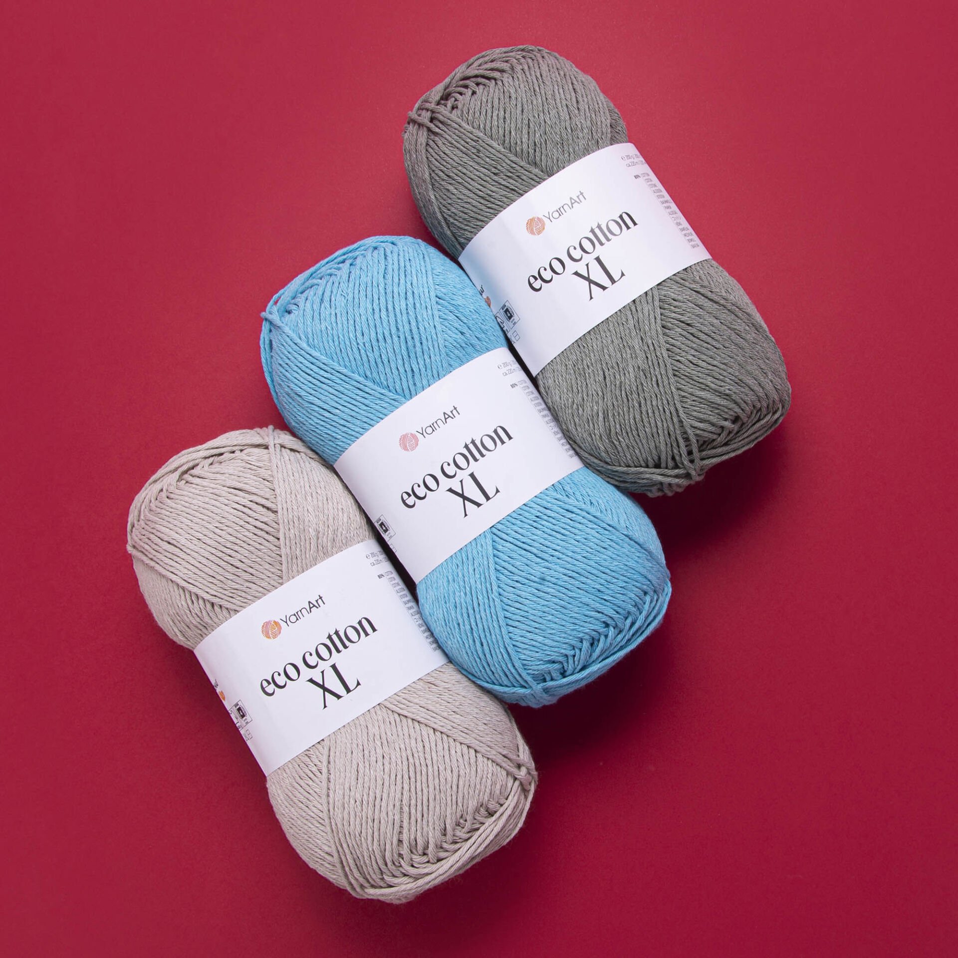 YARNART ECO COTTON XL - EL ÖRGÜ İPİ