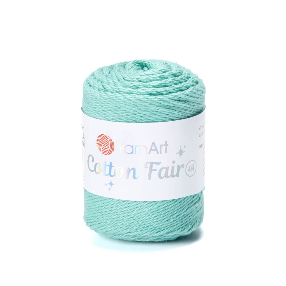 YARNART COTTON FAIR 4/4 - ÖRGÜ İPİ MİNT YEŞİLİ - 5566