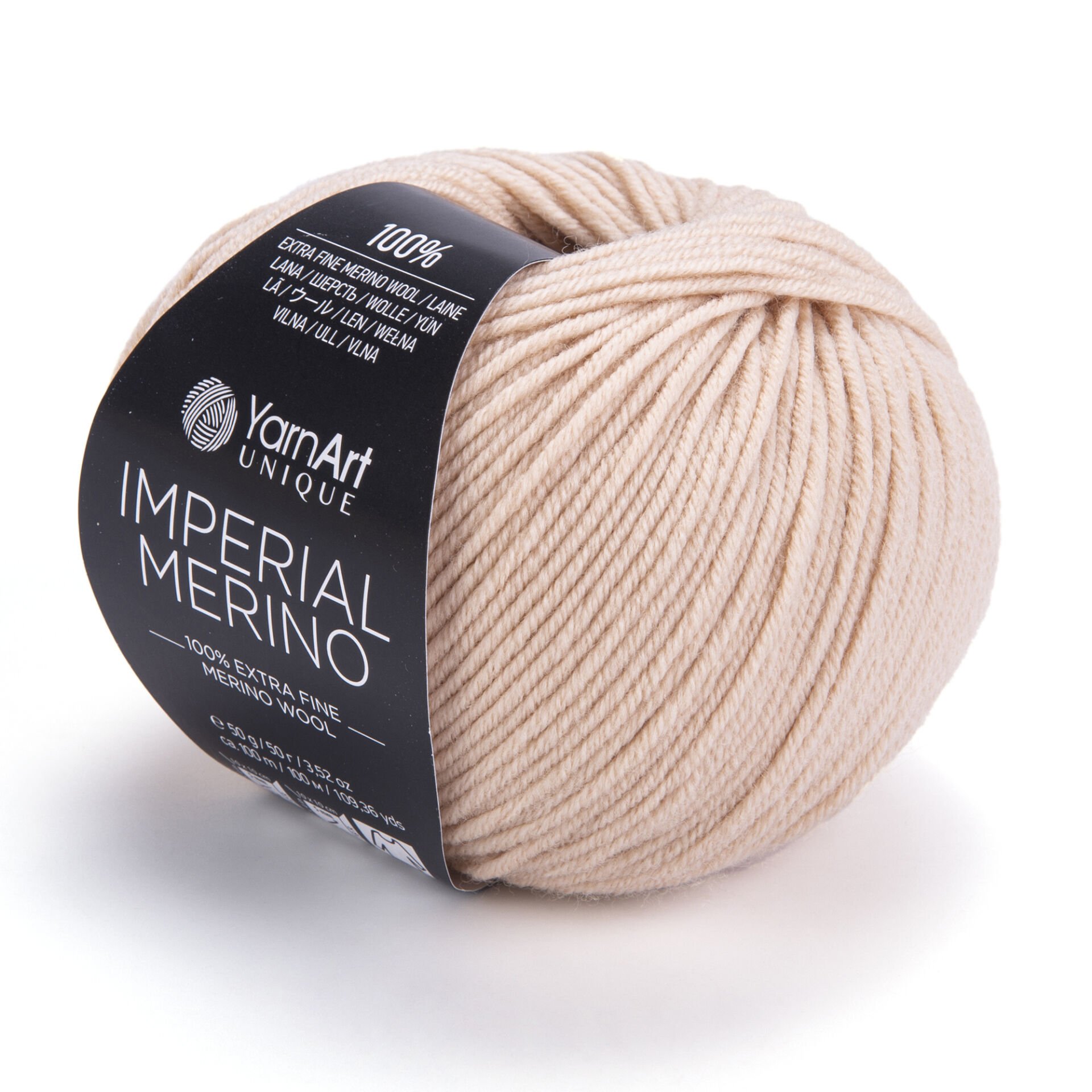 YARNART IMPERIAL MERINO - EL ÖRGÜ İPİ BEJ - 3305