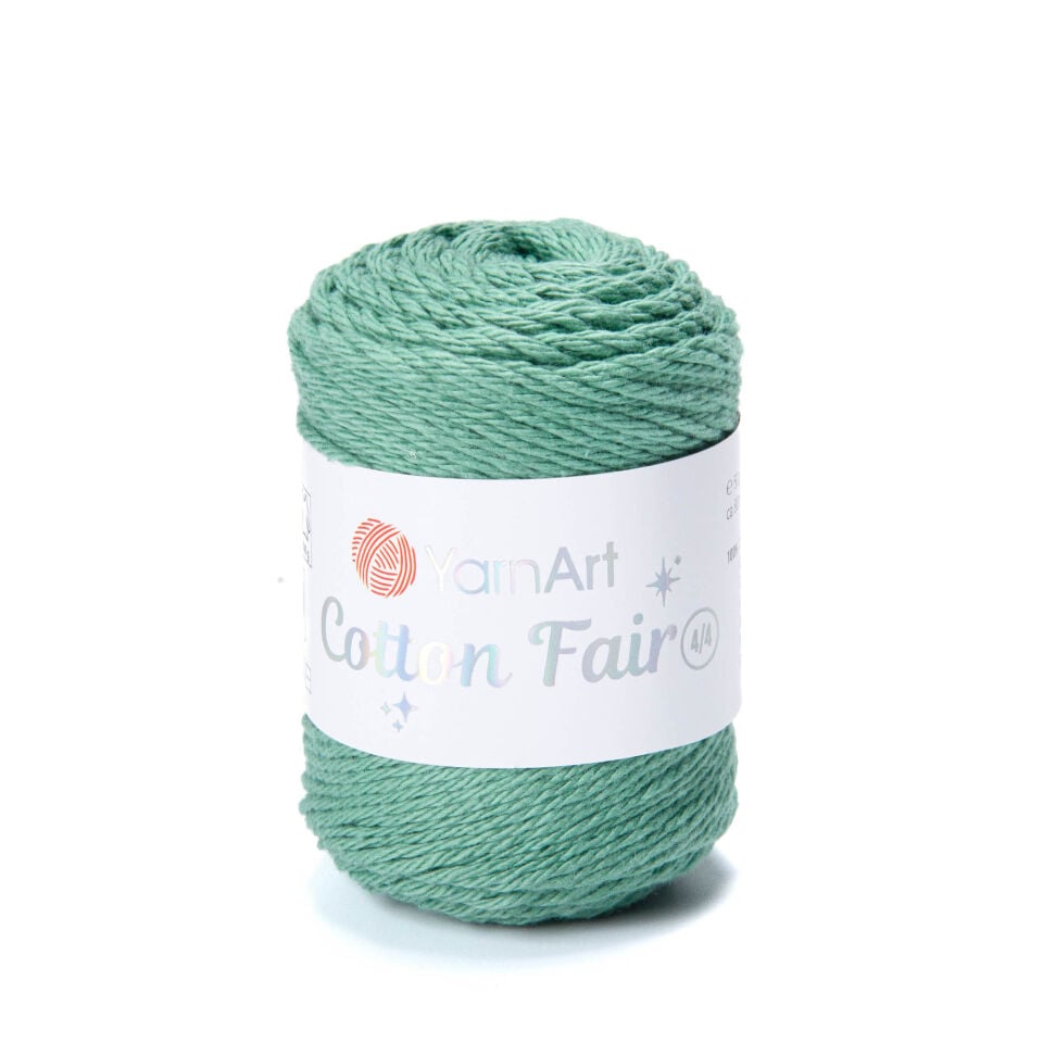 YARNART COTTON FAIR 4/4 - ÖRGÜ İPİ MİNT YEŞİLİ - 5569