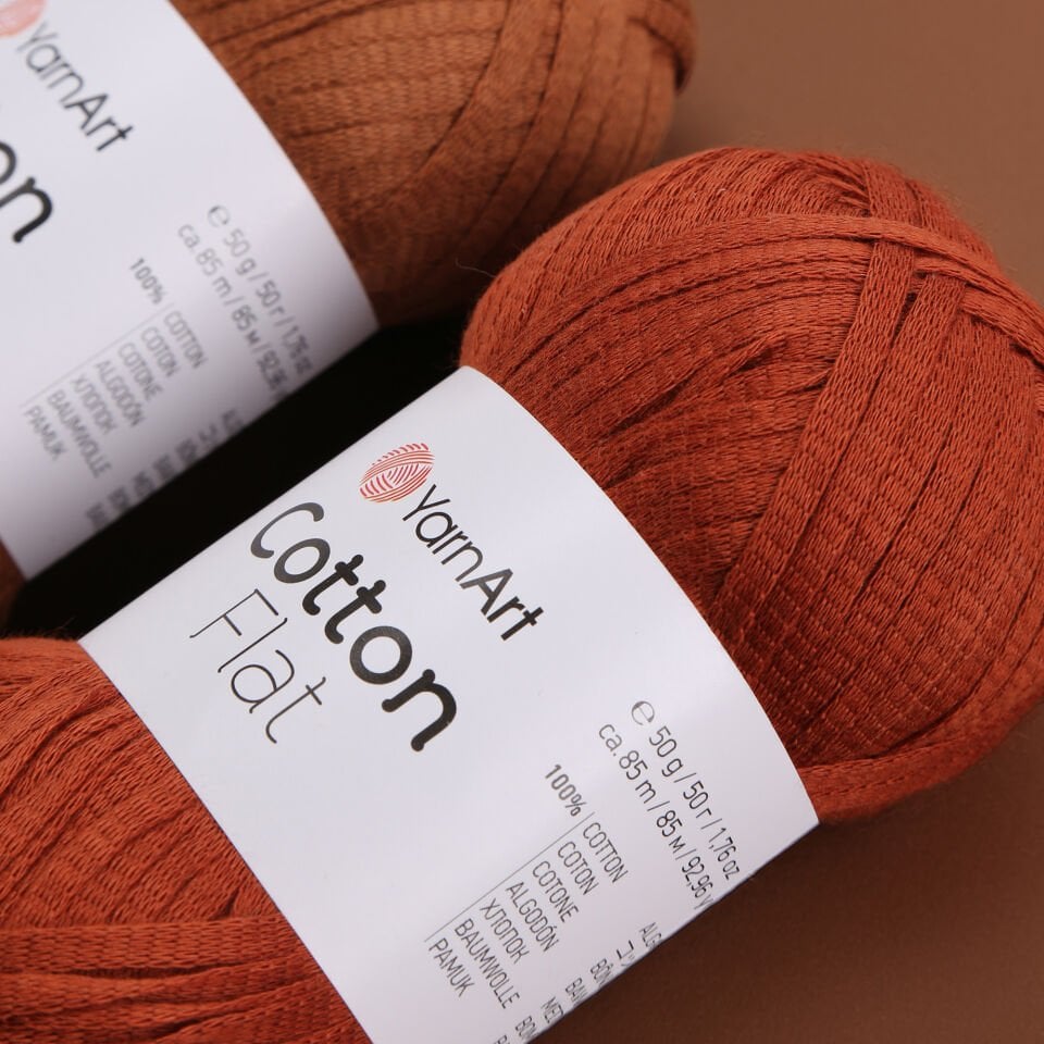 YARNART COTTON FLAT - ÖRGÜ İPİ MOR - 6710