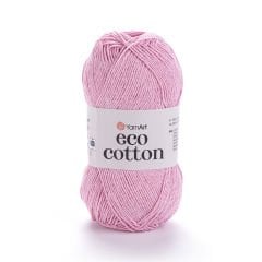 YARNART ECO COTTON - EL ÖRGÜ İPİ PEMBE - 766