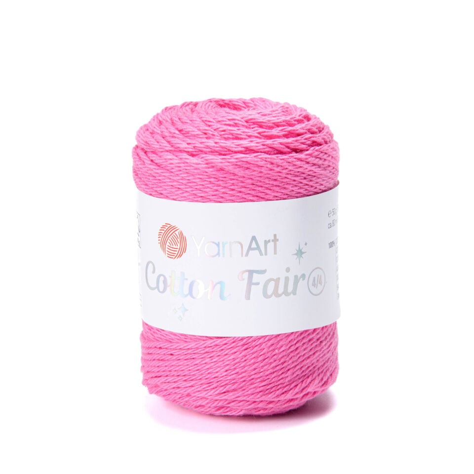 YARNART COTTON FAIR 4/4 - ÖRGÜ İPİ PEMBE - 5539