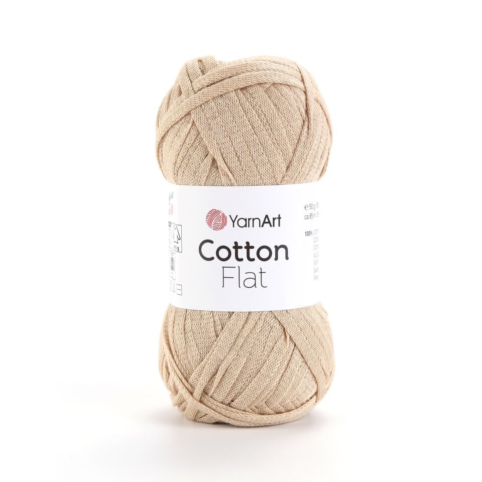 YARNART COTTON FLAT - ÖRGÜ İPİ BEJ - 6703