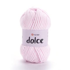 YARNART DOLCE - KADİFE EL ÖRGÜ İPİ PEMBE - 750