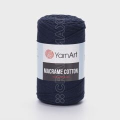 YARNART MACRAME COTTON - MAKROME EL ÖRGÜ İPİ LACİVERT - 784