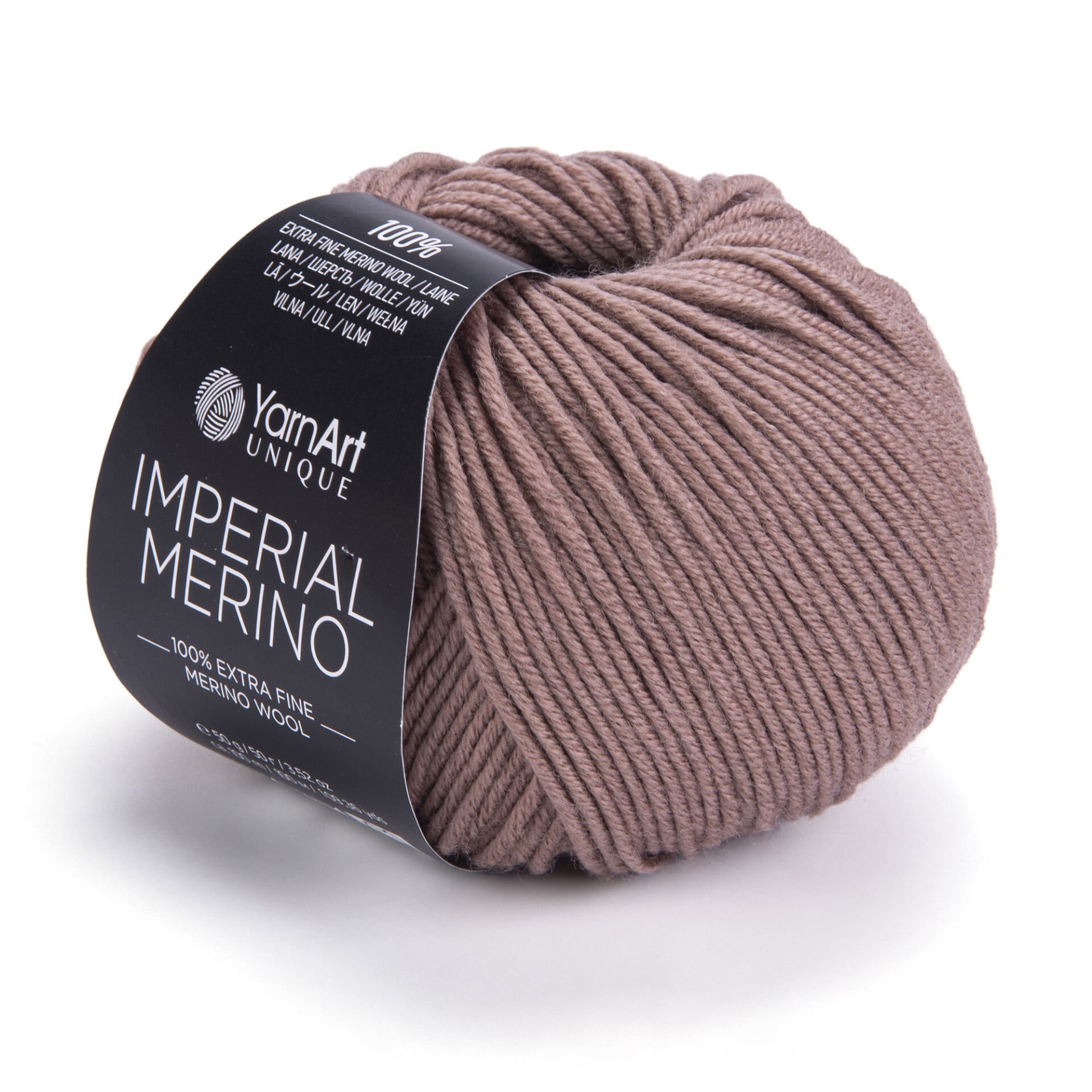 YARNART IMPERIAL MERINO - EL ÖRGÜ İPİ KAHVERENGİ - 3310
