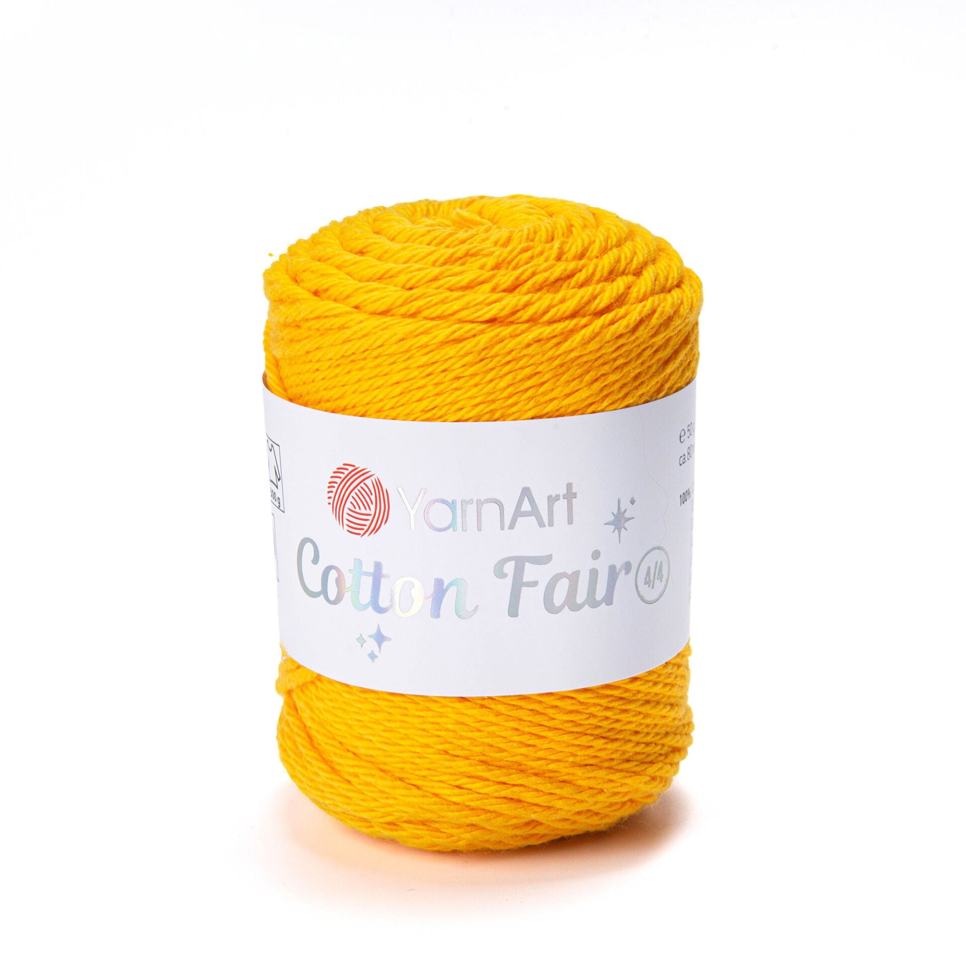 YARNART COTTON FAIR 4/4 - ÖRGÜ İPİ SARI - 5509