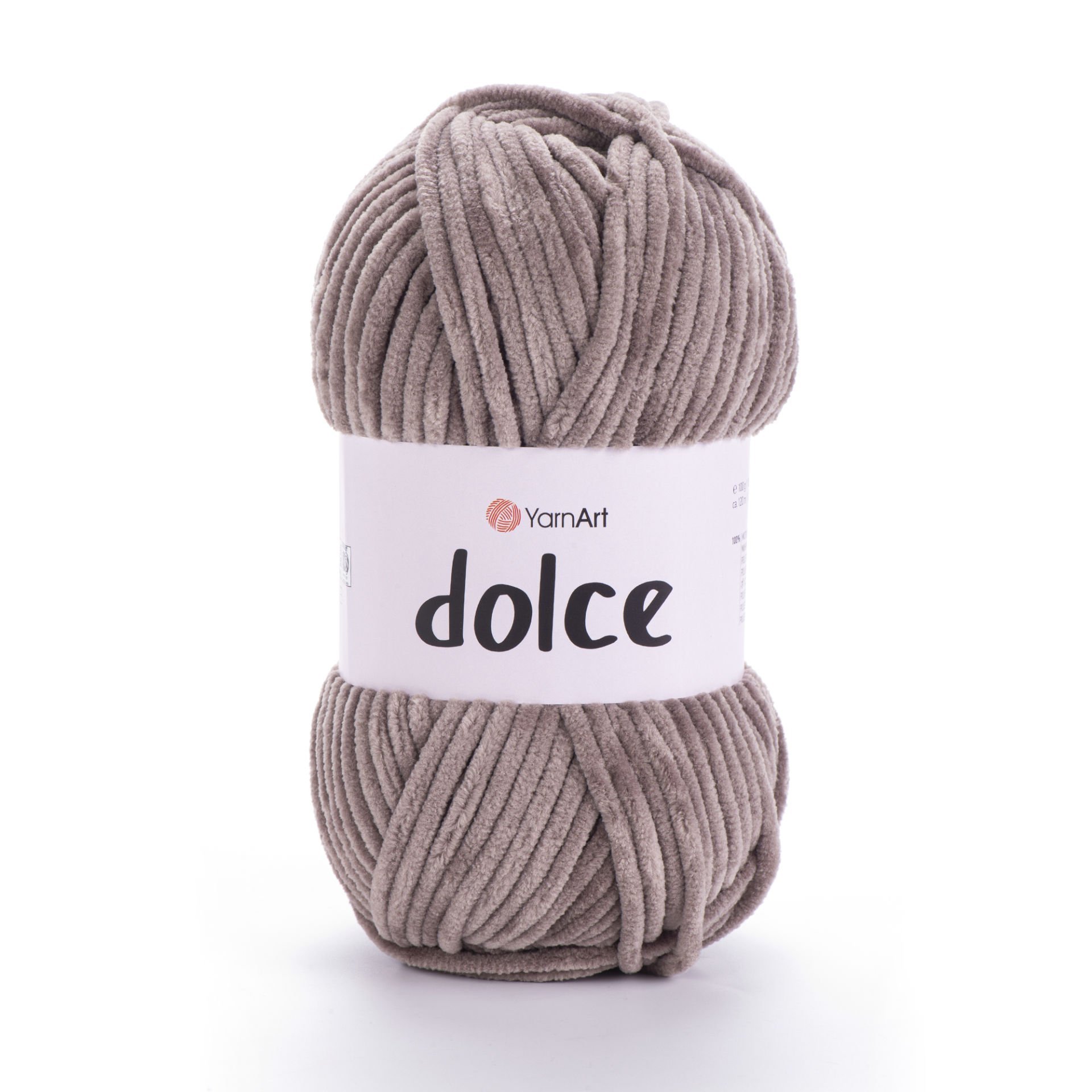 YARNART DOLCE - KADİFE EL ÖRGÜ İPİ VİZON - 754
