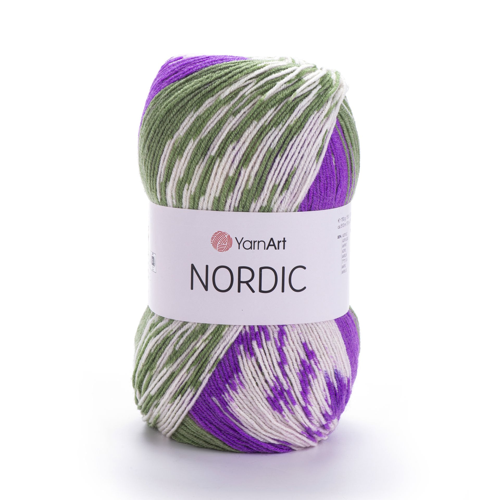 YARNART NORDIC - EBRULİ EL ÖRGÜ İPİ EBRULİ - 666