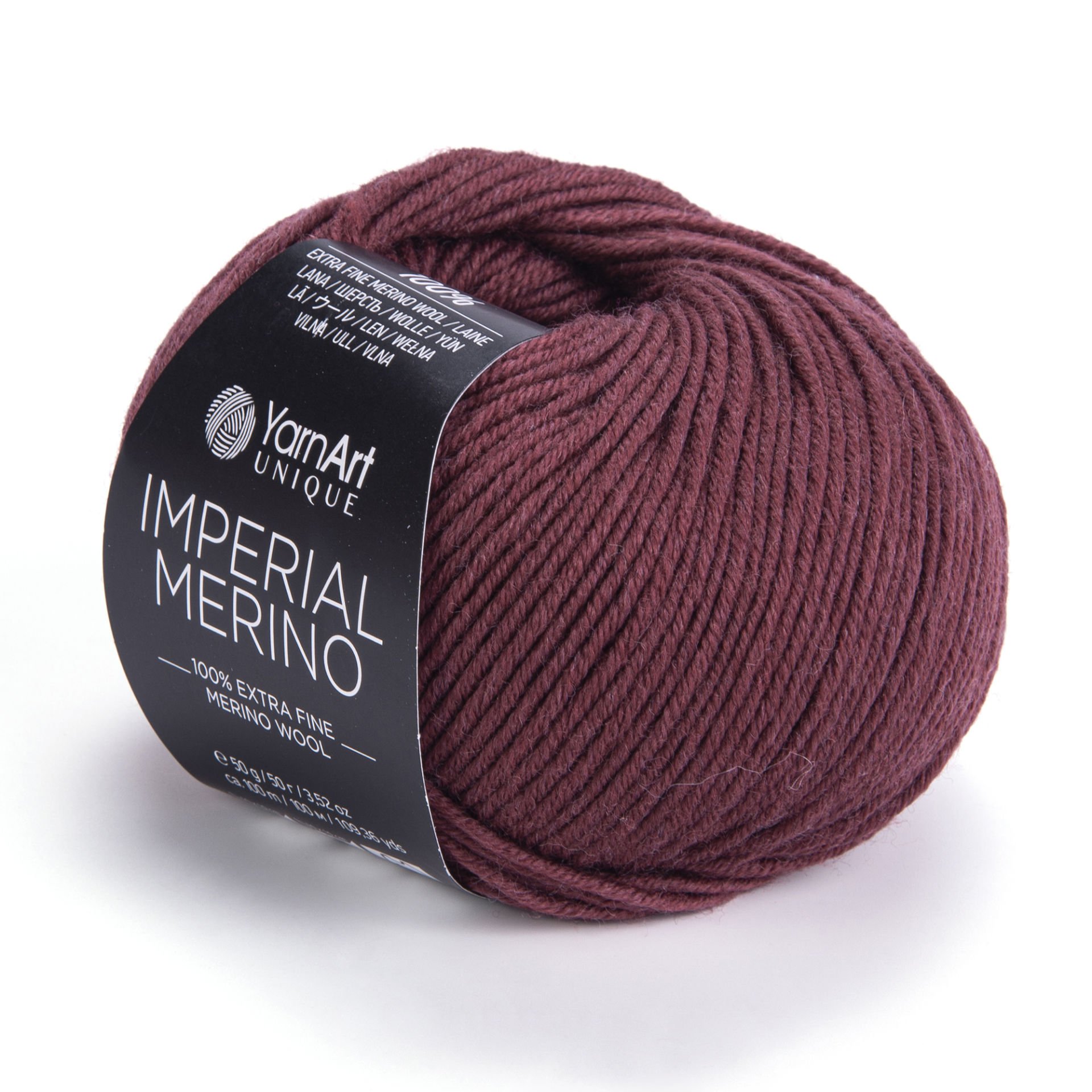 YARNART IMPERIAL MERINO - EL ÖRGÜ İPİ KAHVERENGİ - 3312