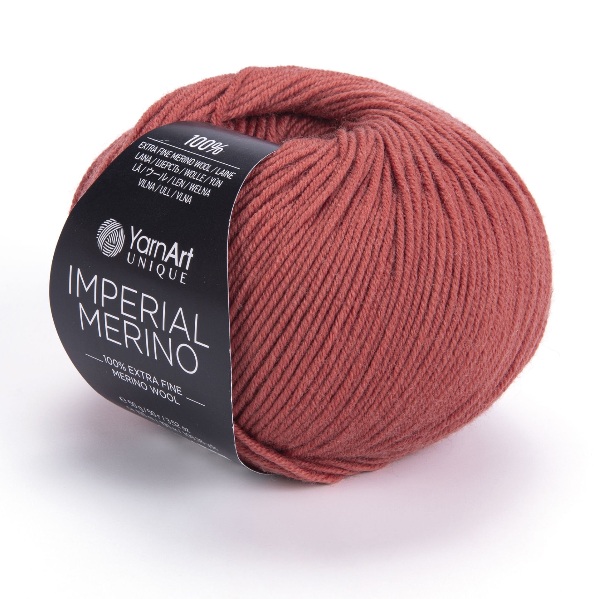 YARNART IMPERIAL MERINO - EL ÖRGÜ İPİ KİREMİT - 3314