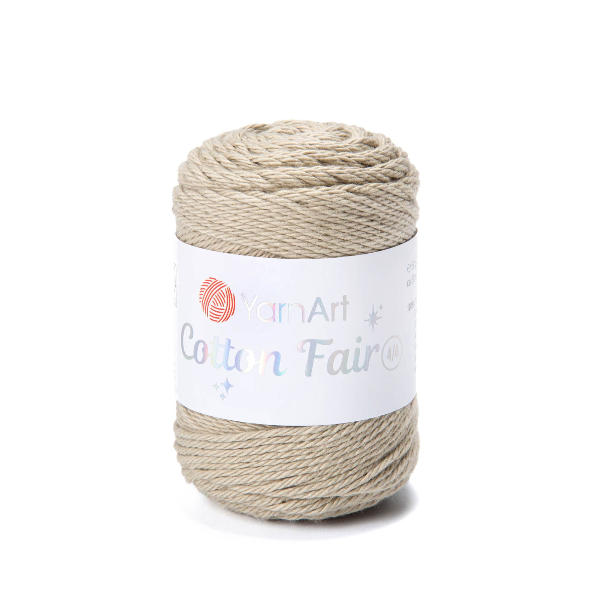 YARNART COTTON FAIR 4/4 - ÖRGÜ İPİ TAŞ RENGİ - 5562
