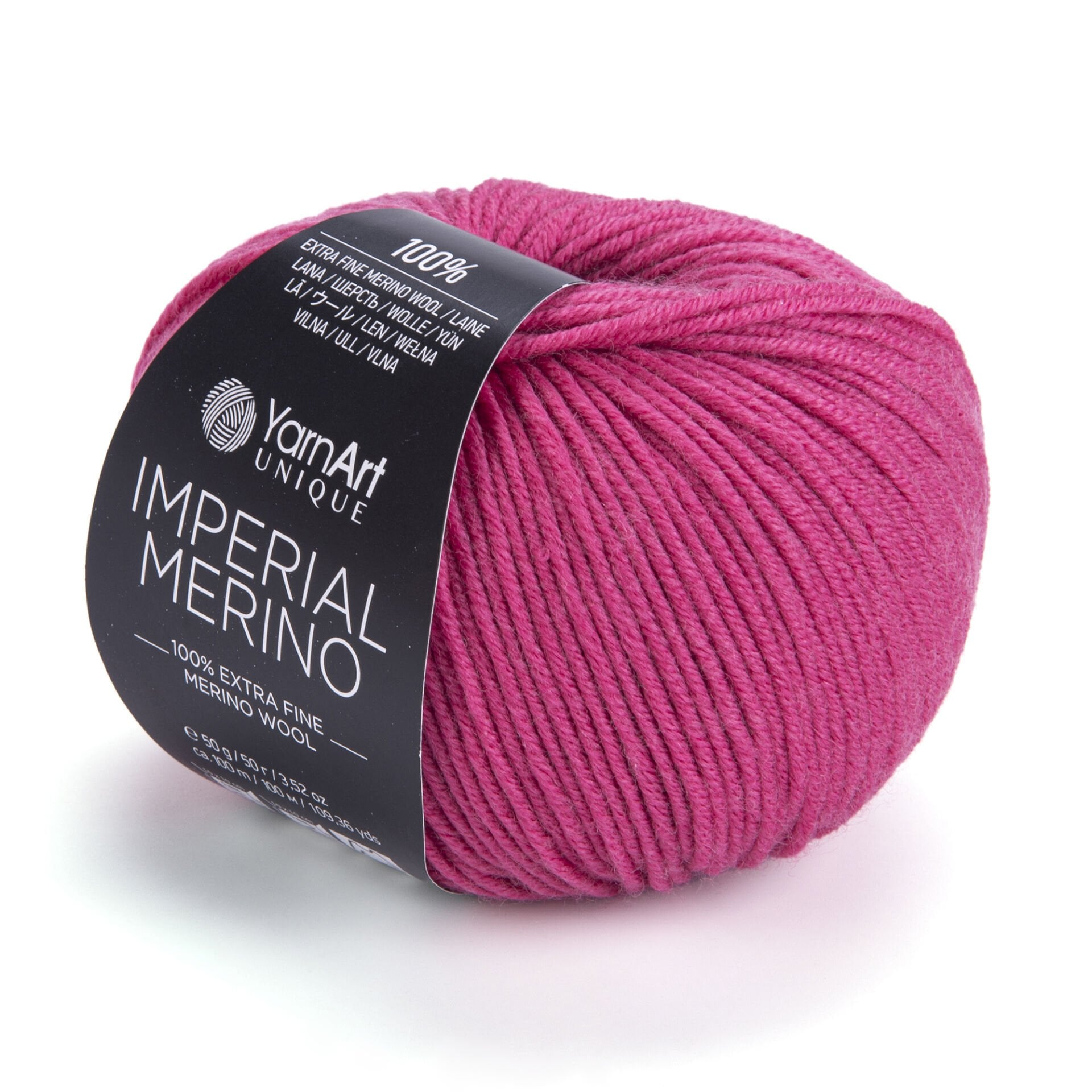 YARNART IMPERIAL MERINO - EL ÖRGÜ İPİ PEMBE - 3318