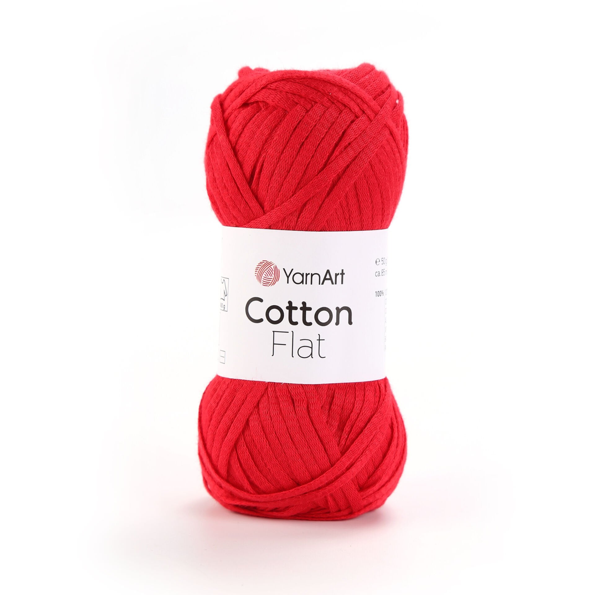 YARNART COTTON FLAT - ÖRGÜ İPİ KIRMIZI - 6722