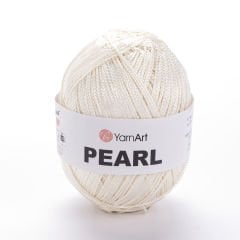 YARNART PEARL - PARLAK EL ÖRGÜ İPİ KREM - 246