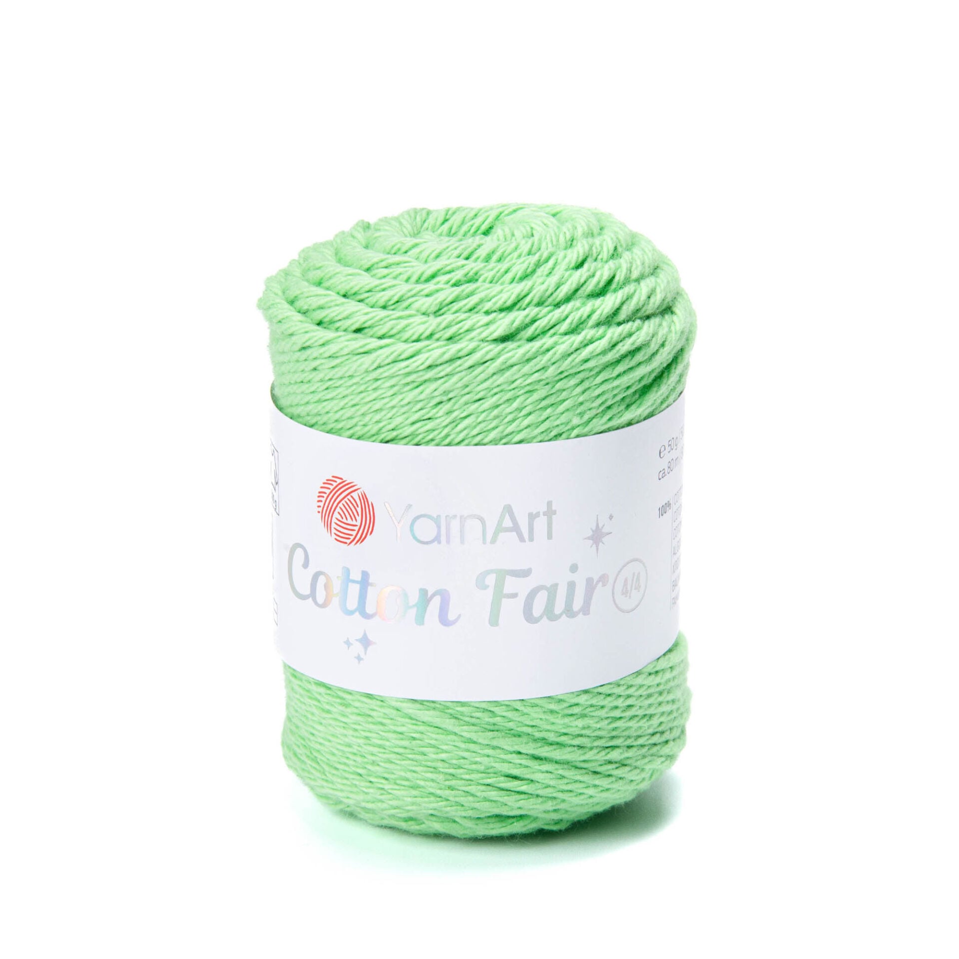 YARNART COTTON FAIR 4/4 - ÖRGÜ İPİ YEŞİL - 5556