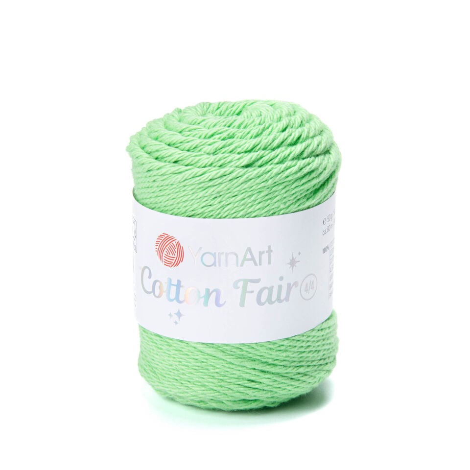 YARNART COTTON FAIR 4/4 - ÖRGÜ İPİ YEŞİL - 5556