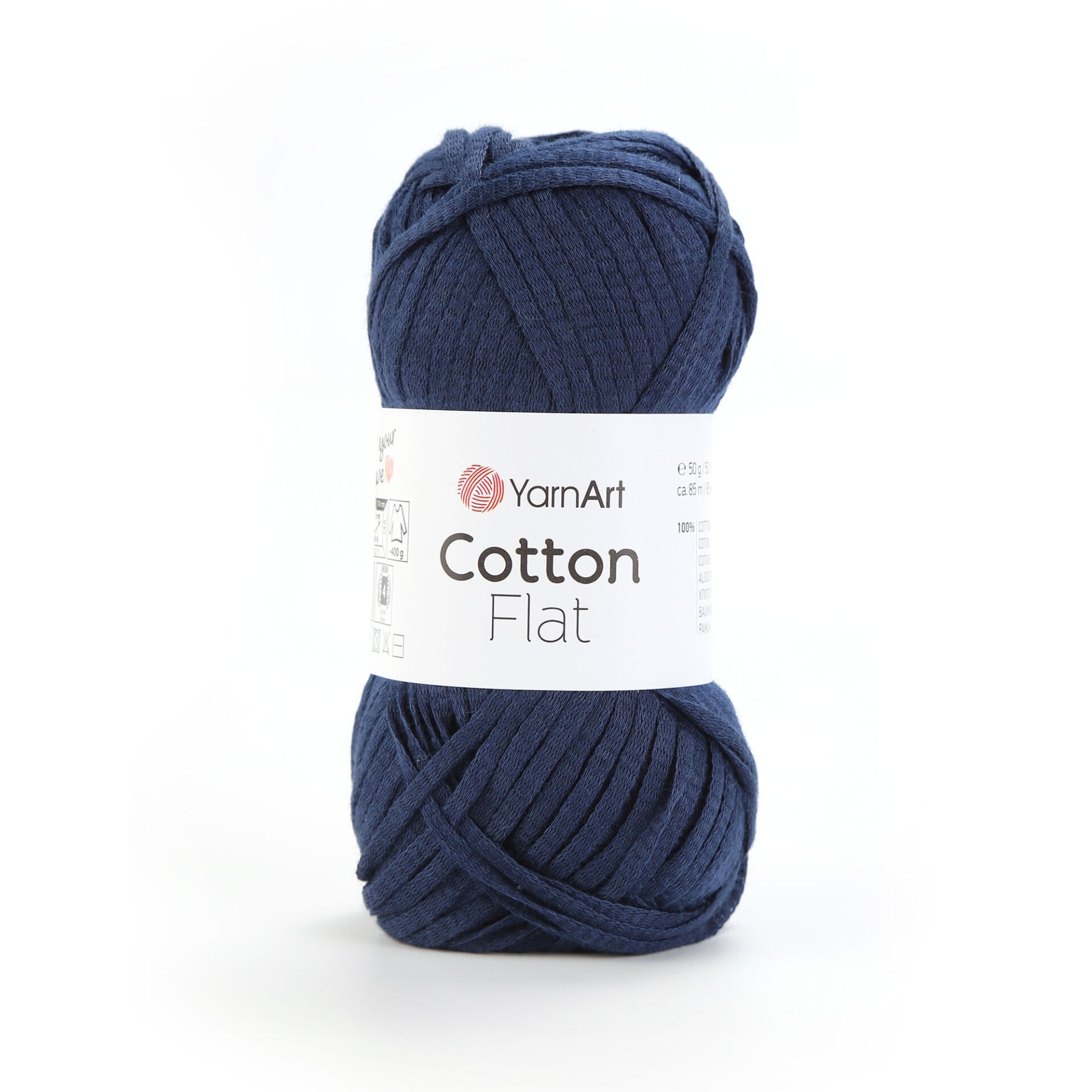YARNART COTTON FLAT - ÖRGÜ İPİ LACİVERT - 6734