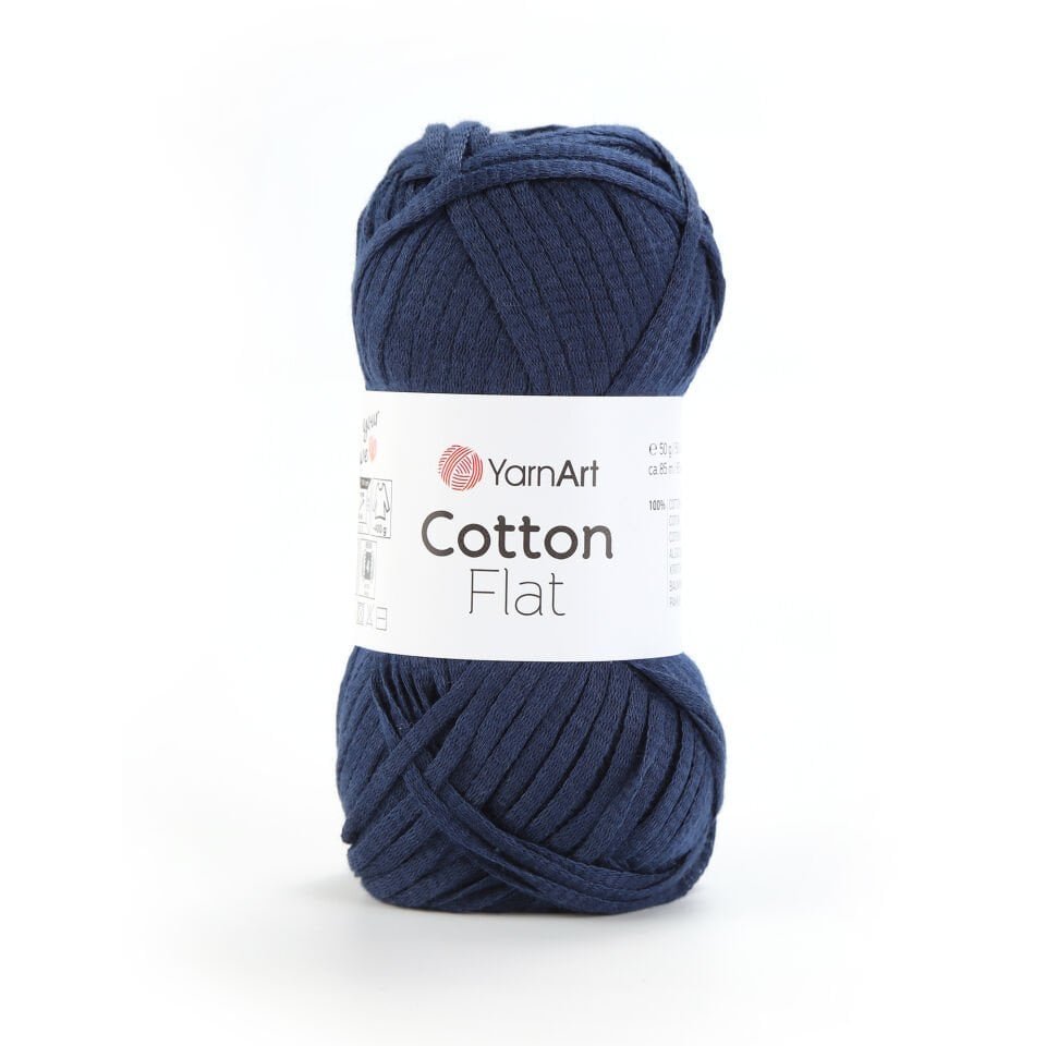 YARNART COTTON FLAT - ÖRGÜ İPİ LACİVERT - 6734