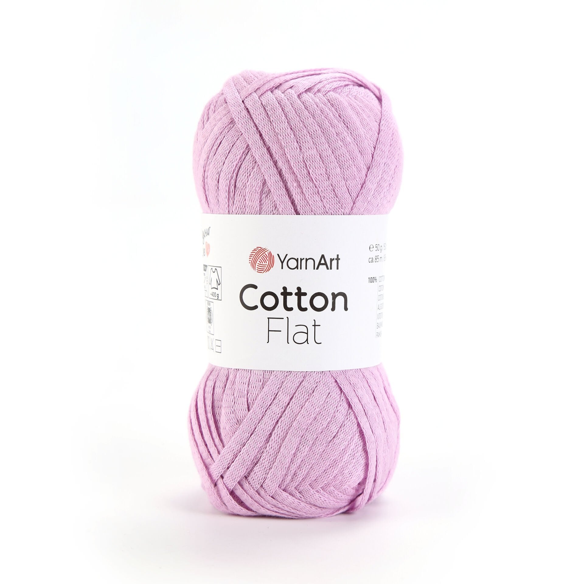 YARNART COTTON FLAT - ÖRGÜ İPİ LİLA - 6712