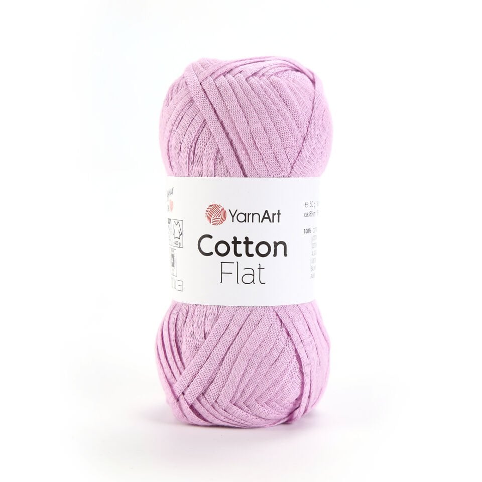 YARNART COTTON FLAT - ÖRGÜ İPİ LİLA - 6712