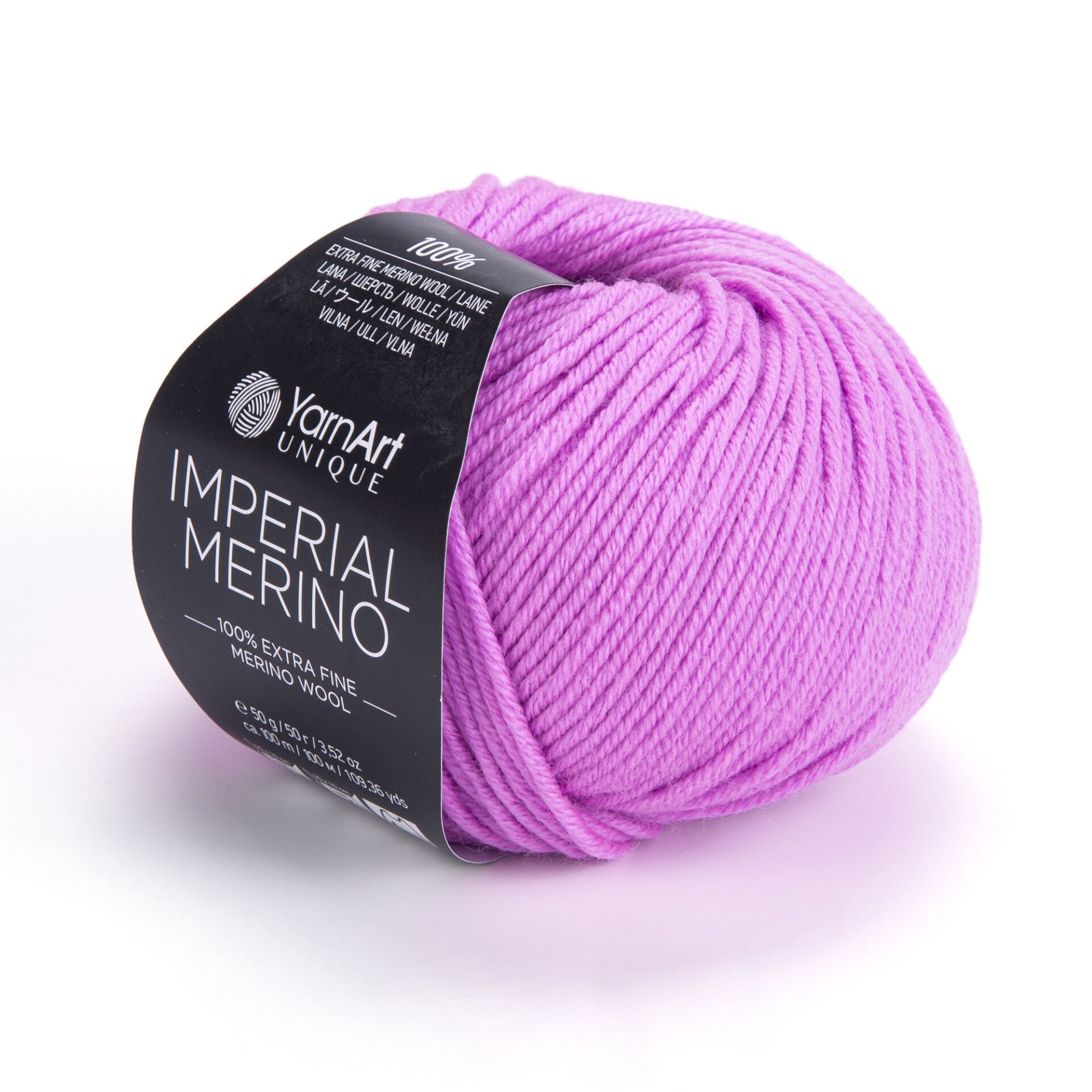 YARNART IMPERIAL MERINO - EL ÖRGÜ İPİ PEMBE - 3323