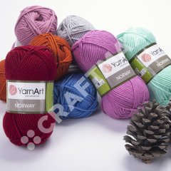 YARNART NORWAY - EL ÖRGÜ İPİ MAVİ - 209