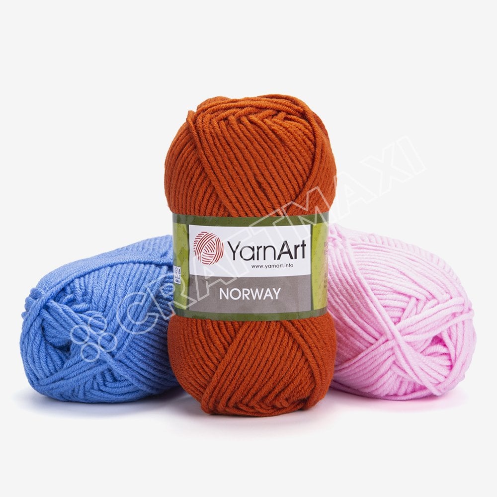 YARNART NORWAY - EL ÖRGÜ İPİ