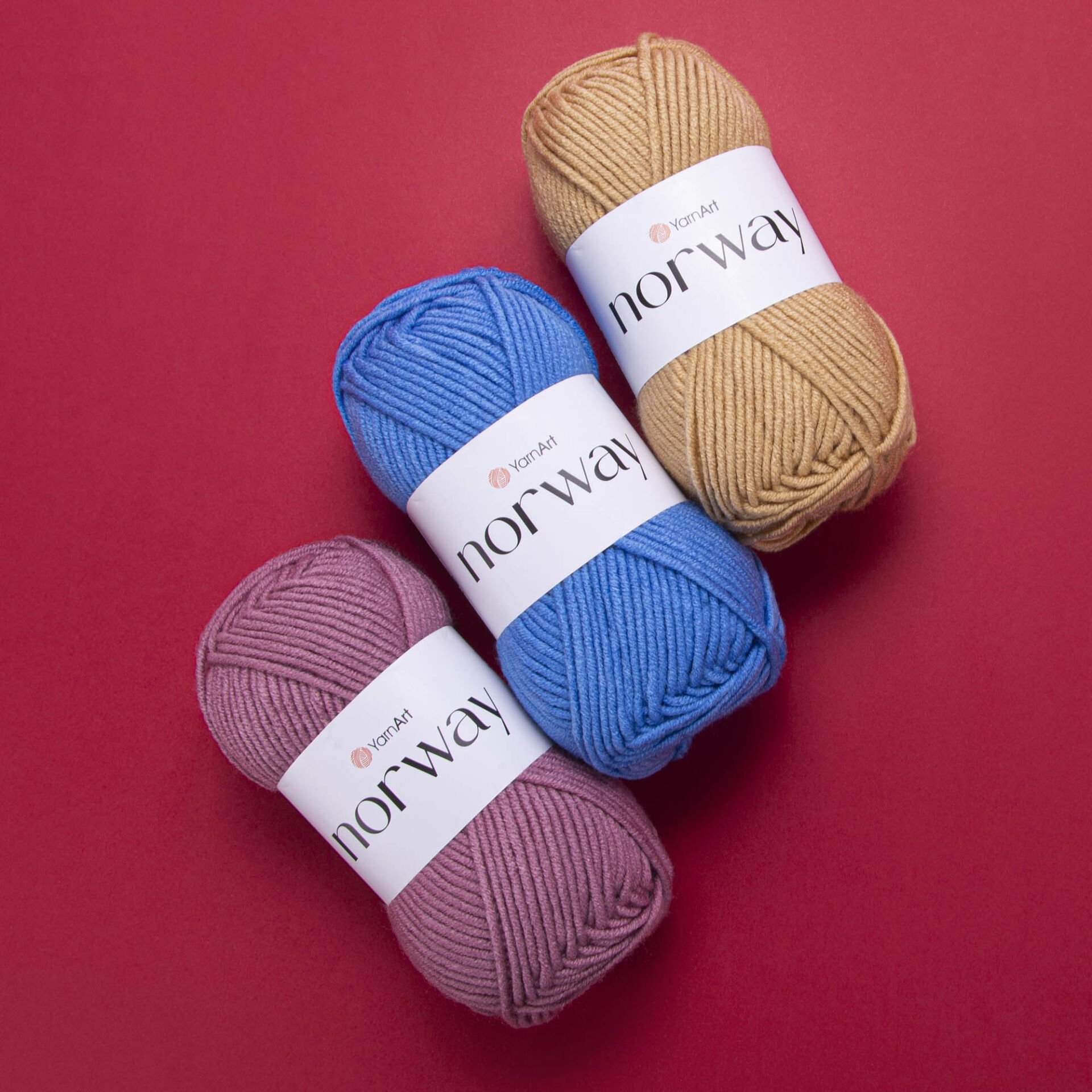 YARNART NORWAY - EL ÖRGÜ İPİ