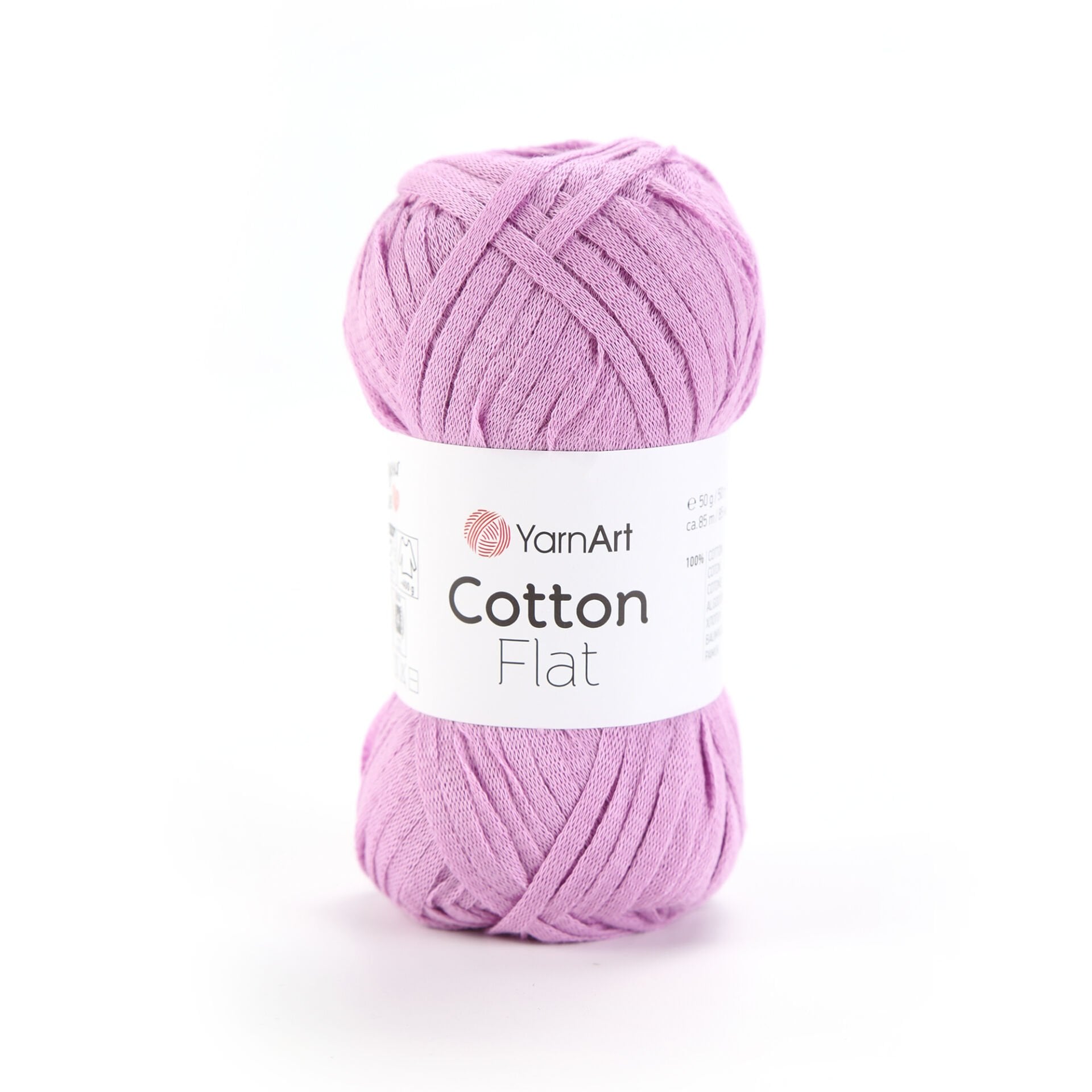 YARNART COTTON FLAT - ÖRGÜ İPİ LİLA - 6713