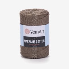 YARNART MACRAME COTTON - MAKROME EL ÖRGÜ İPİ SÜTLÜ KAHVE - 788