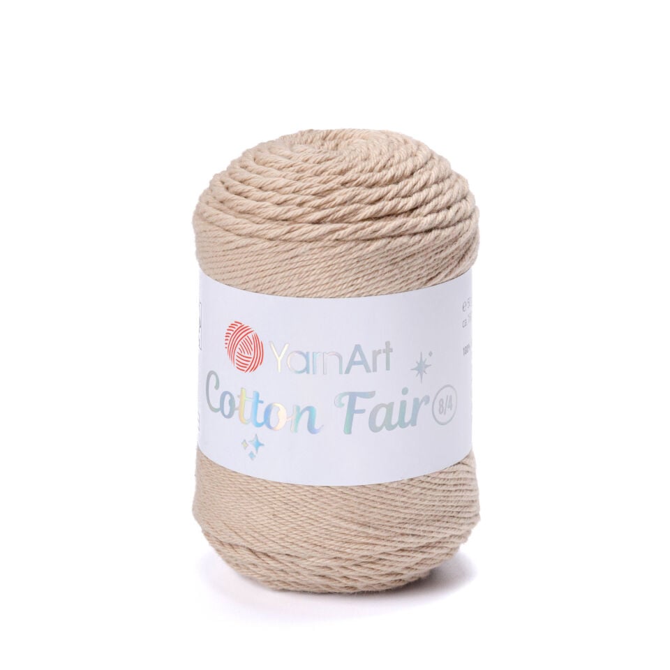 YARNART COTTON FAIR 8/4 - ÖRGÜ İPİ BEJ - 5512