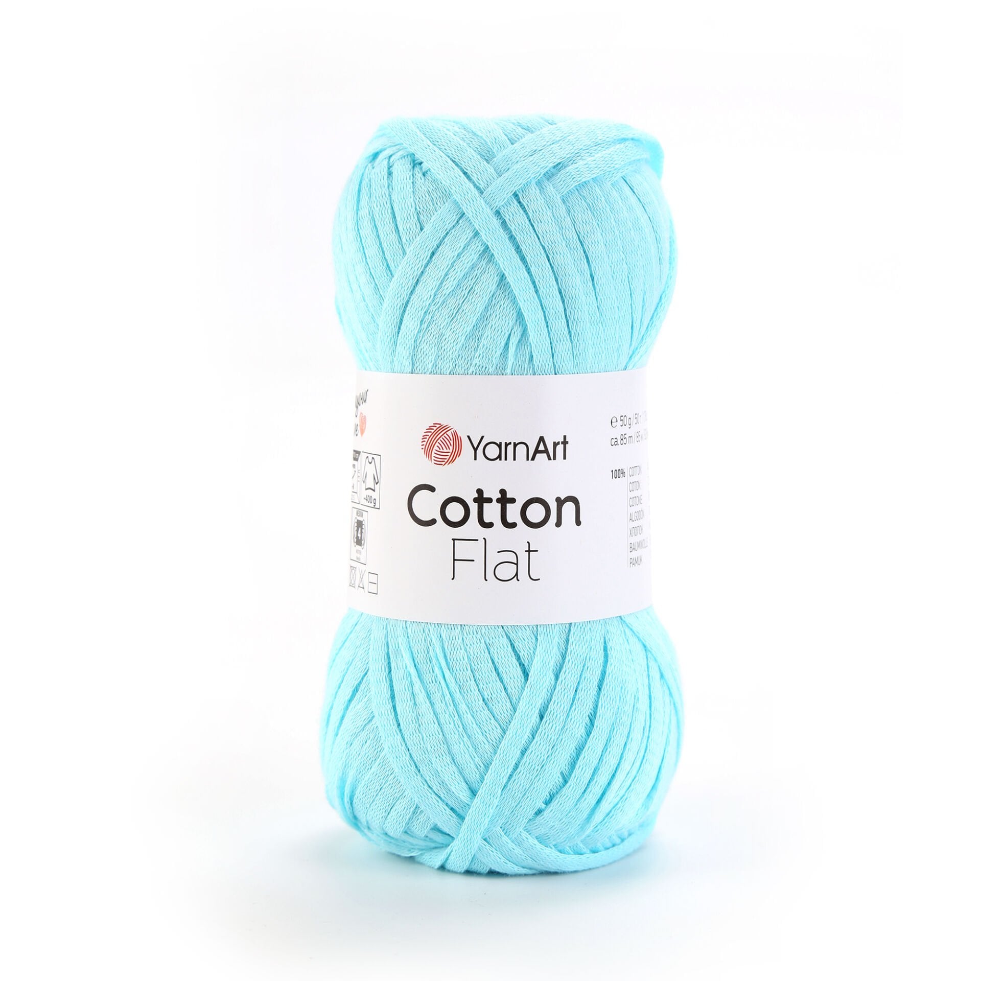 YARNART COTTON FLAT - ÖRGÜ İPİ MAVİ - 6725