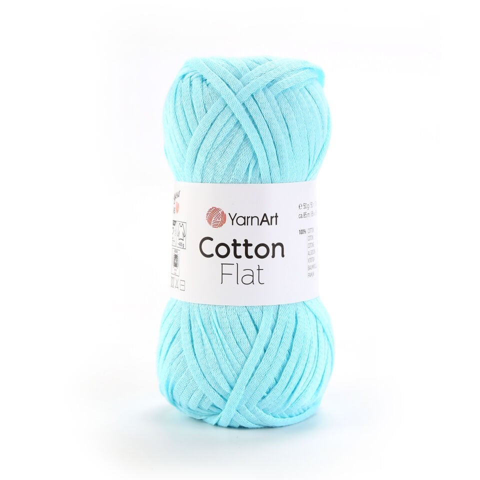 YARNART COTTON FLAT - ÖRGÜ İPİ MAVİ - 6725