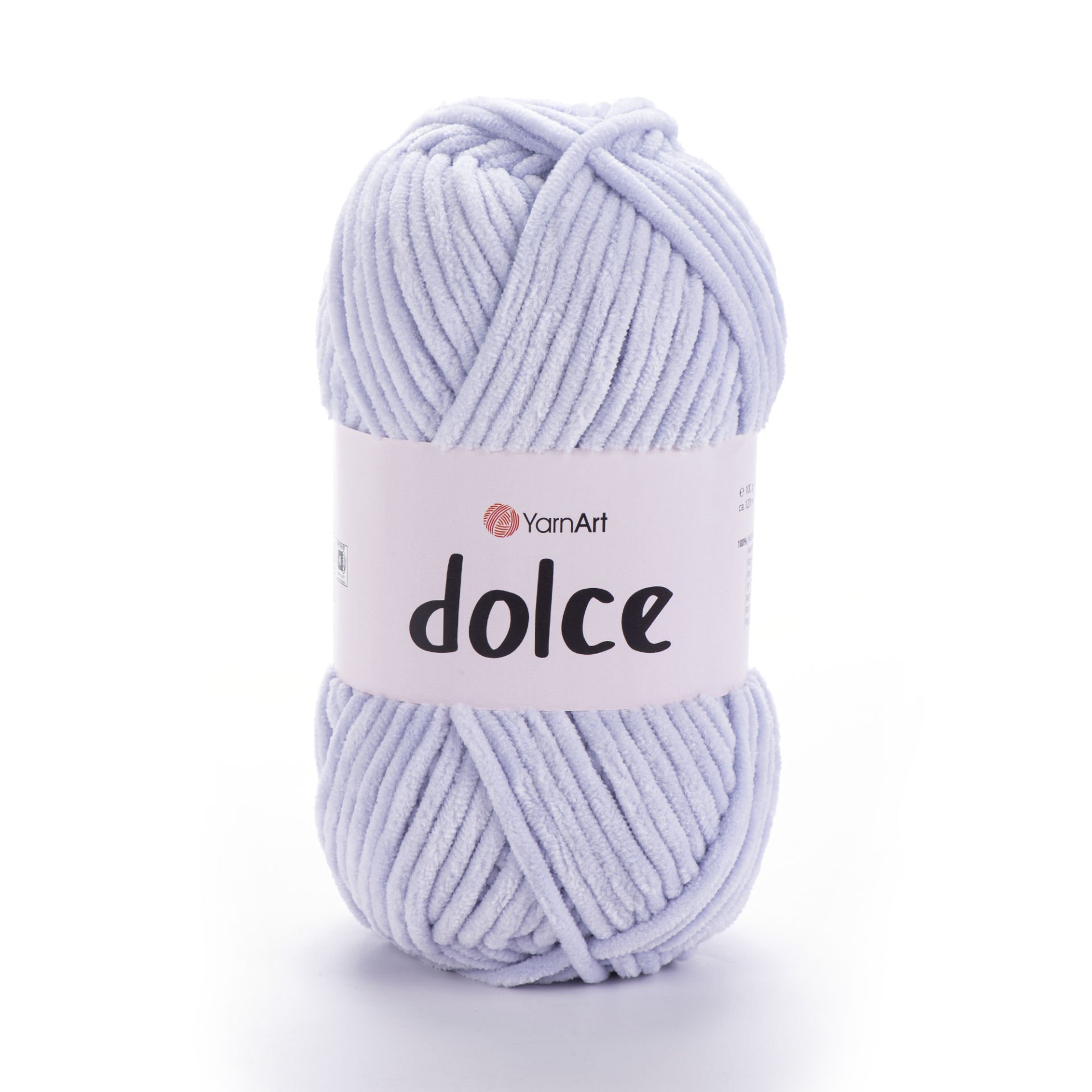 YARNART DOLCE - KADİFE EL ÖRGÜ İPİ BUZ MAVİSİ - 776