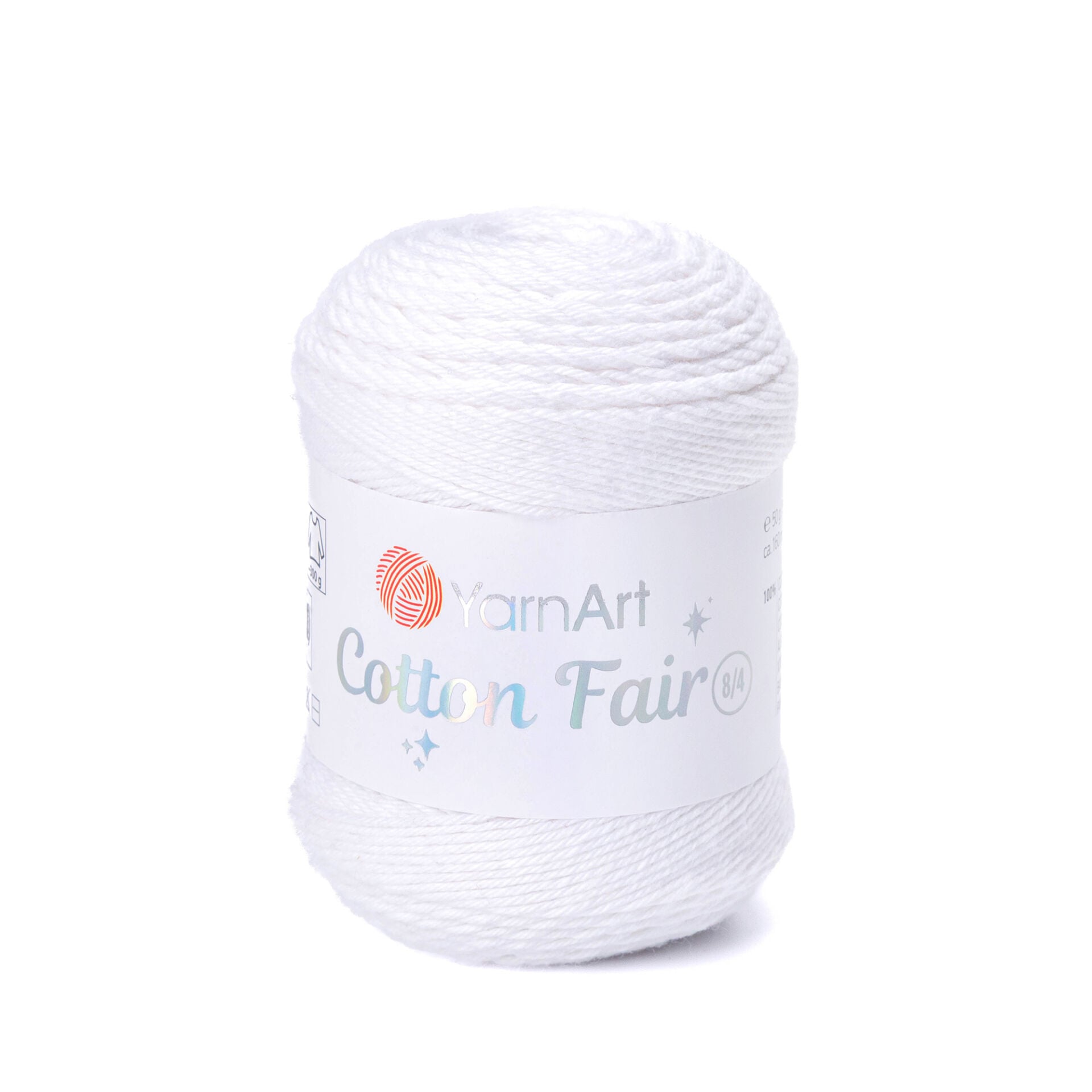 YARNART COTTON FAIR 8/4 - ÖRGÜ İPİ BEYAZ - 5501