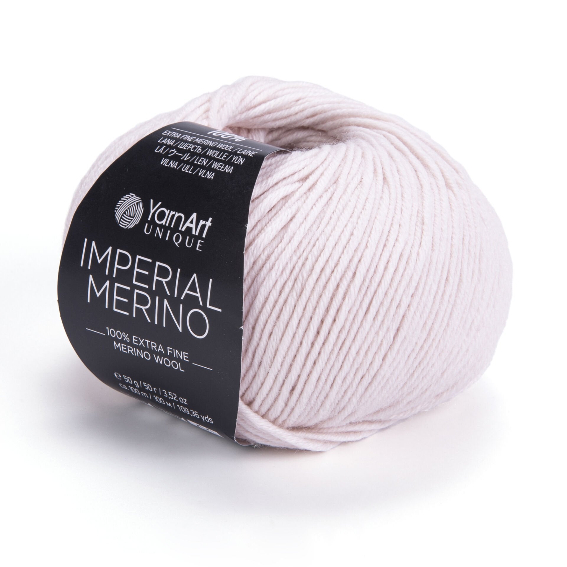 YARNART IMPERIAL MERINO - EL ÖRGÜ İPİ TOZ PEMBE - 3327