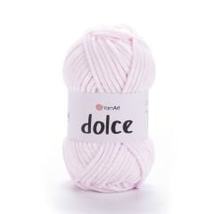 YARNART DOLCE - KADİFE EL ÖRGÜ İPİ TOZ PEMBE - 781