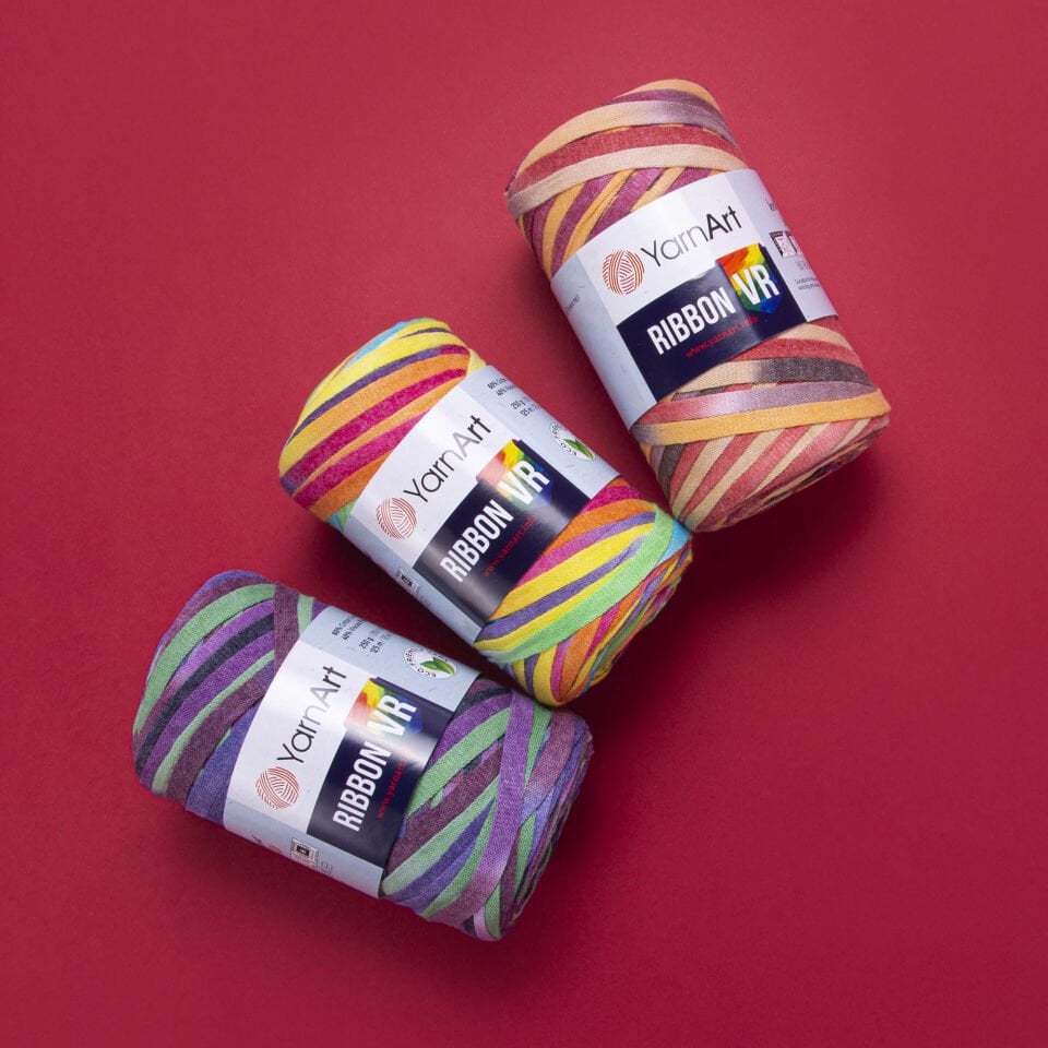 YARNART RIBBON VR - AKSESUAR EL ÖRGÜ İPİ