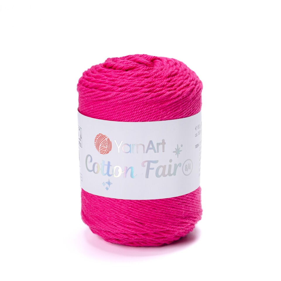 YARNART COTTON FAIR 8/4 - ÖRGÜ İPİ FUŞYA - 5540