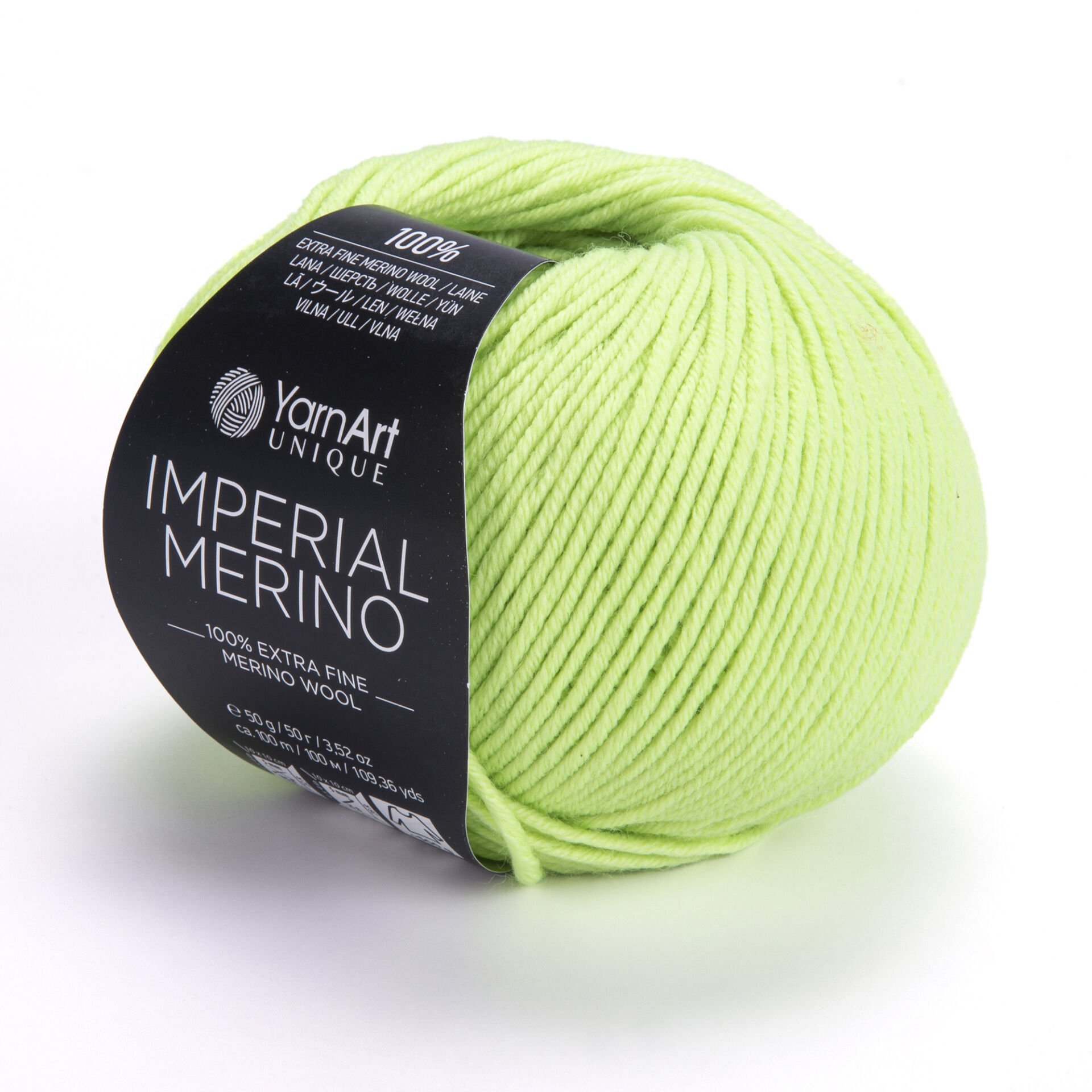 YARNART IMPERIAL MERINO - EL ÖRGÜ İPİ YEŞİL - 3330