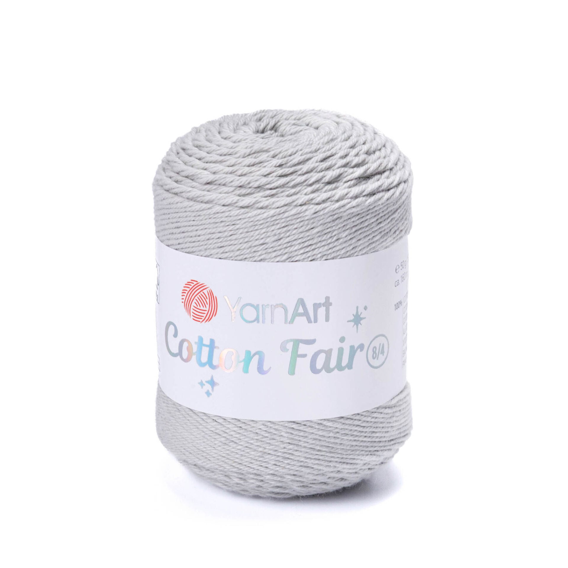 YARNART COTTON FAIR 8/4 - ÖRGÜ İPİ GRİ - 5590