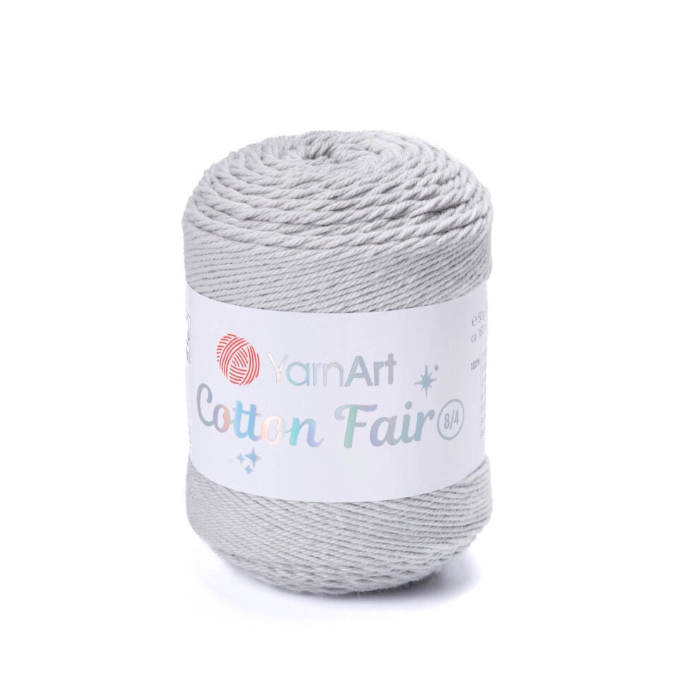 YARNART COTTON FAIR 8/4 - ÖRGÜ İPİ GRİ - 5590