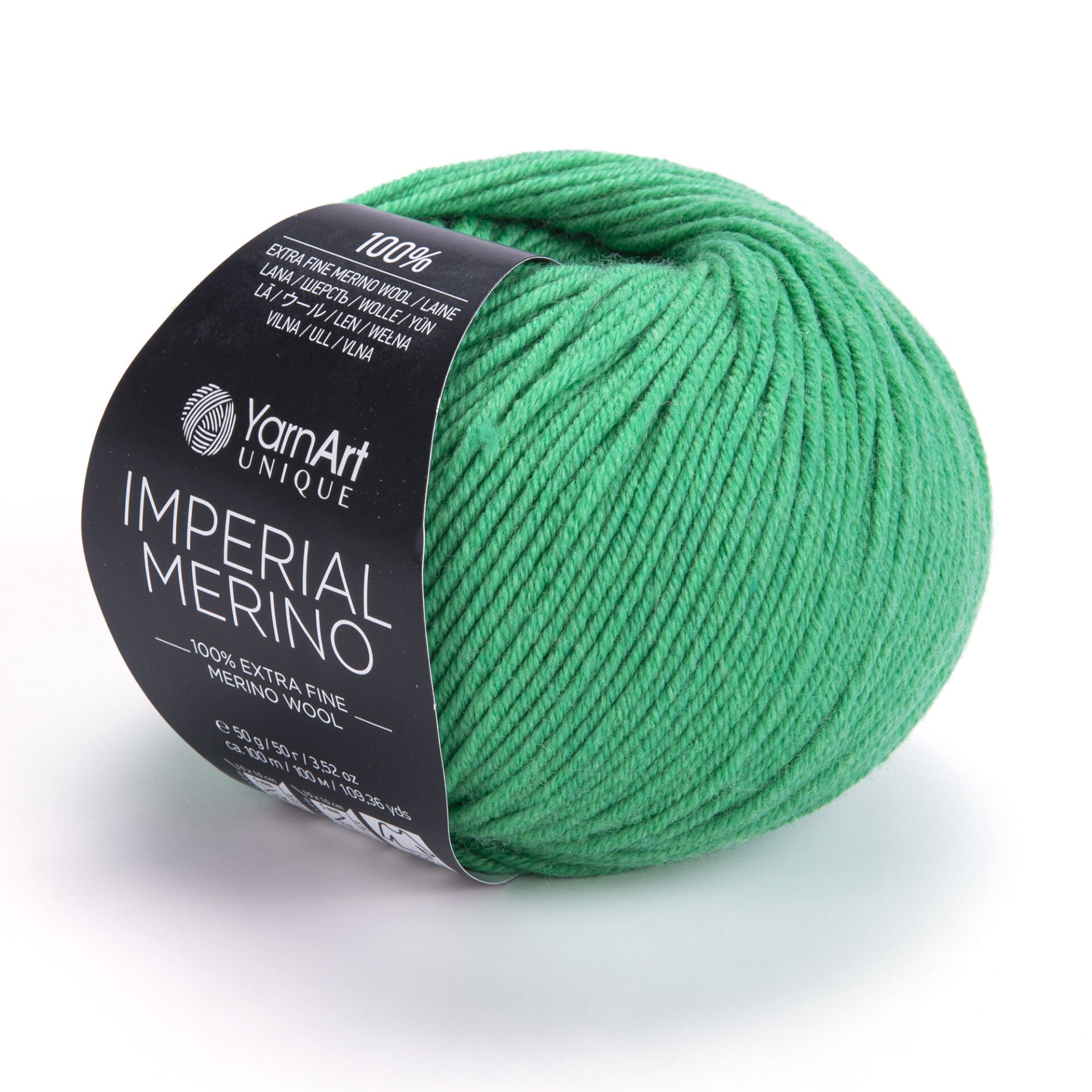 YARNART IMPERIAL MERINO - EL ÖRGÜ İPİ YEŞİL - 3332