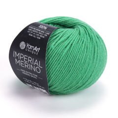 YARNART IMPERIAL MERINO - EL ÖRGÜ İPİ YEŞİL - 3332
