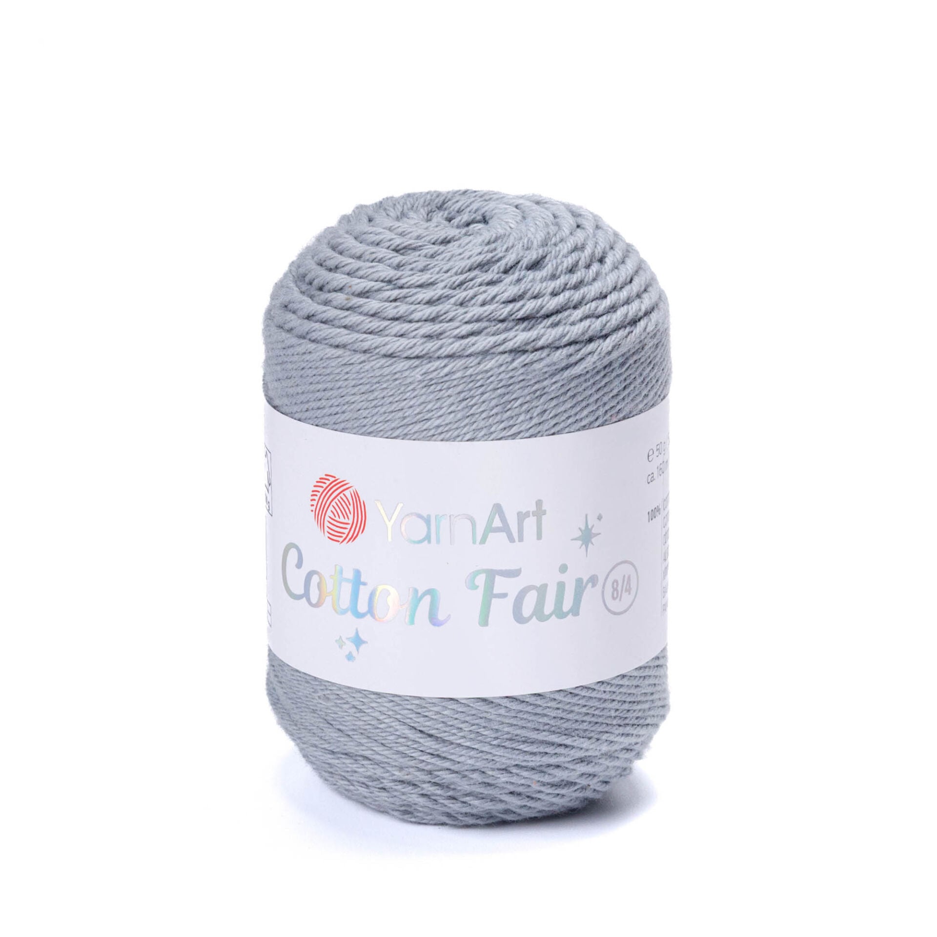 YARNART COTTON FAIR 8/4 - ÖRGÜ İPİ GRİ - 5592
