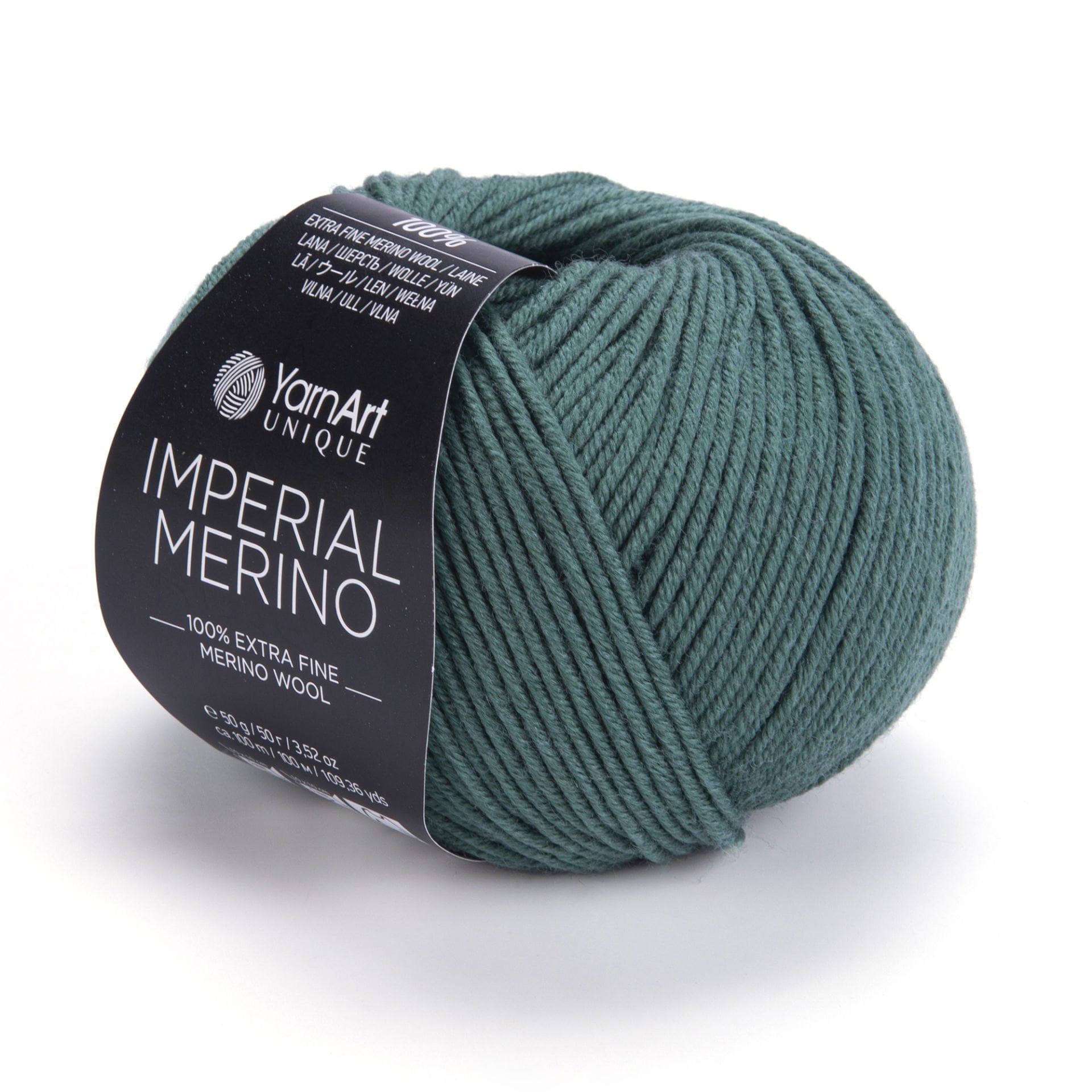 YARNART IMPERIAL MERINO - EL ÖRGÜ İPİ KOYU YEŞİL - 3333