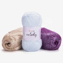 YARNART MELODY - PARLAK EL ÖRGÜ İPİ